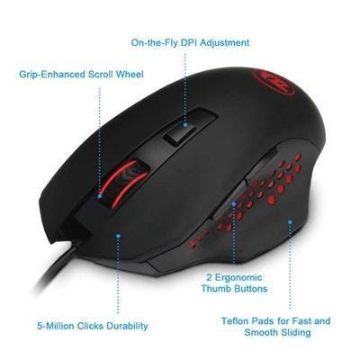 Redragon_Gainer_M610_Wired_USB_Gaming_Mouse_Black_3200_DPI-2.jpg M610 有線 USB 電競鼠標(黑色),3200 DPI