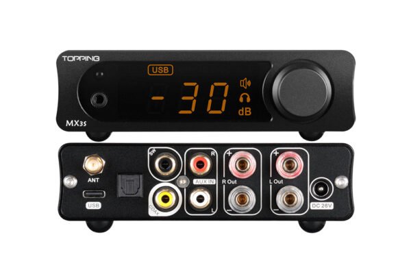 桌面數碼模擬轉換器（DAC）及耳機放大器與喇叭放大器